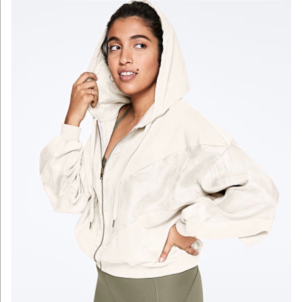 Baggy zip up hoodie